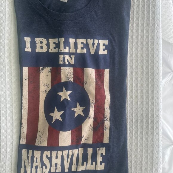 Nashville - I Believe in Nashville Shirt Sz L - Picture 4 of 4